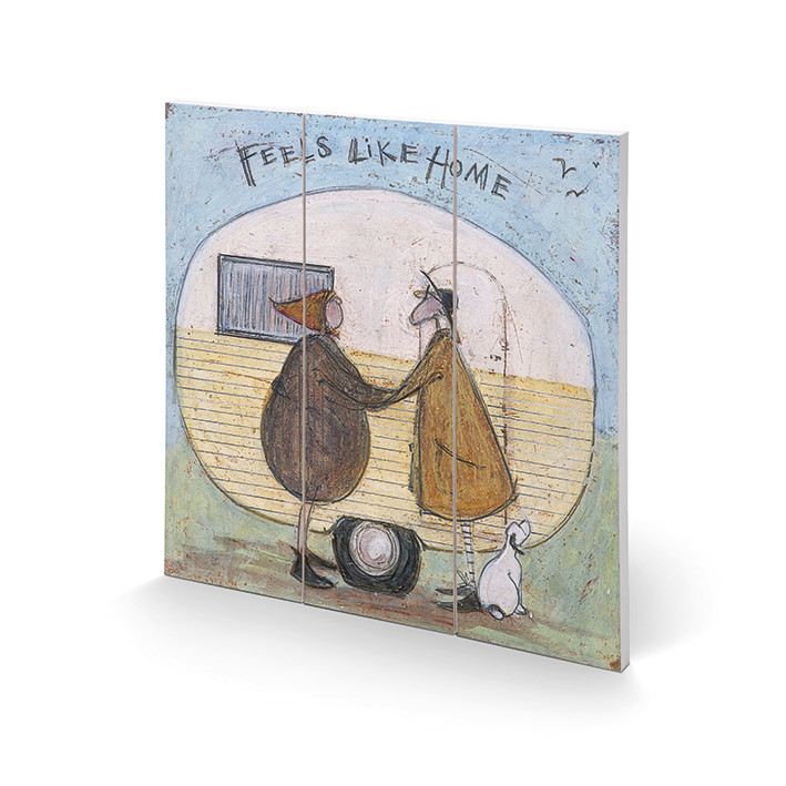Bild auf Holz Sam Toft - Feels Like Home
