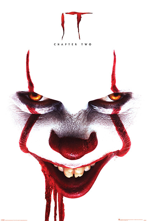 Plakát To Kapitola 2 - Pennywise Face