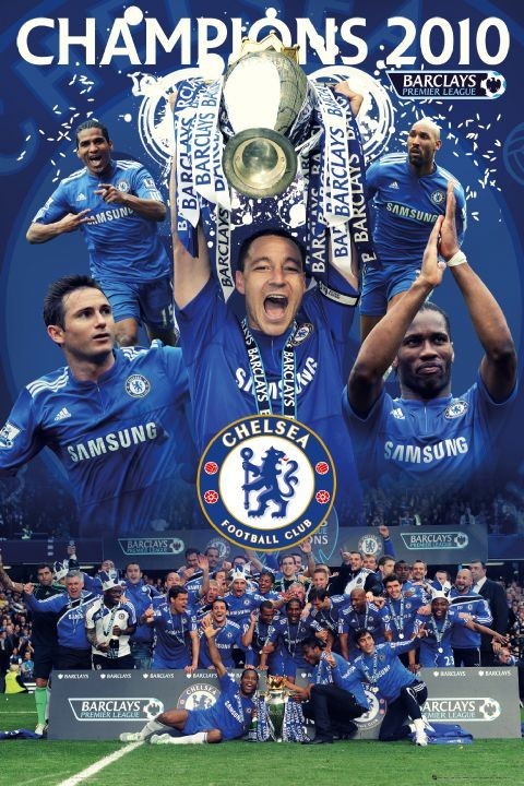 Poster Chelsea - champions 2010