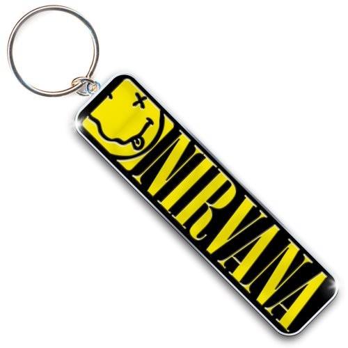 Breloc Nirvana - Smiley & Logo
