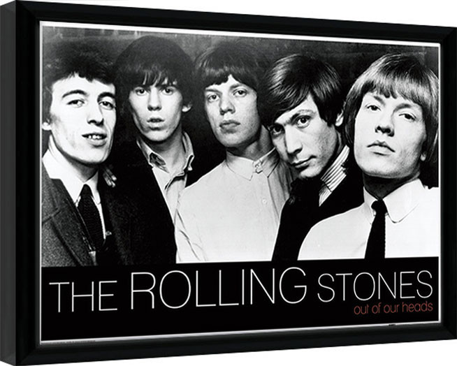 Poster incorniciato Rolling Stones - Out Of Our Heads
