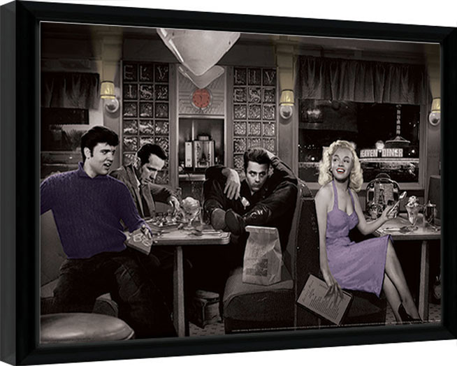 Ingelijste poster Chris Consani - Blue Plate Special