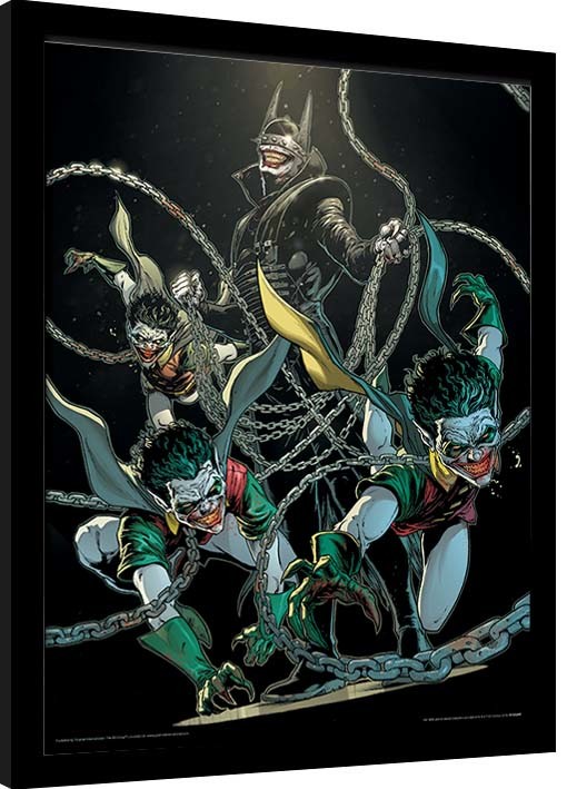 Gerahmte Poster Batman - The Batman Who Laughs