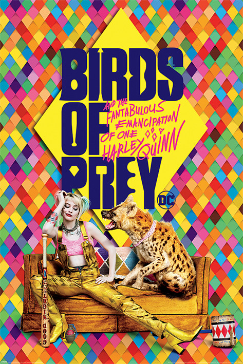 Plakát, Obraz - Birds of Prey: Podivuhodná proměna Harley Quinn - Harley's Hyena, 61x91.5 cm