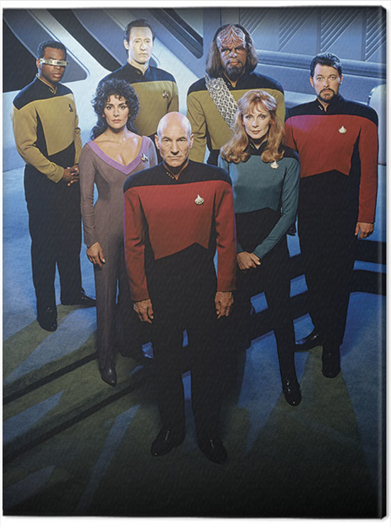 Obraz na płótnie Star Trek: The Next Generation - Enterprise Officers