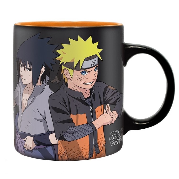 Hrnek Naruto Shippuden - Naruto & Sasuke vs Madara