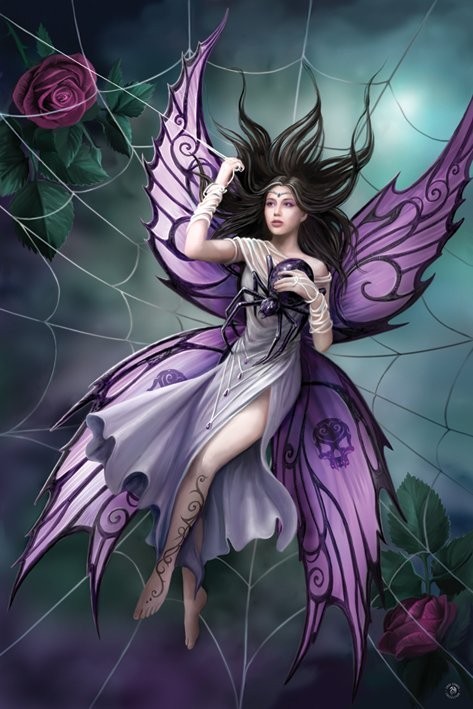 Poster Anne Stokes - silk lure