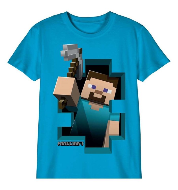 T-Shirt Minecraft - Steve