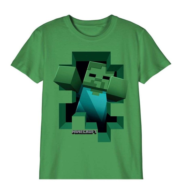 T-shirt Minecraft - Zombie