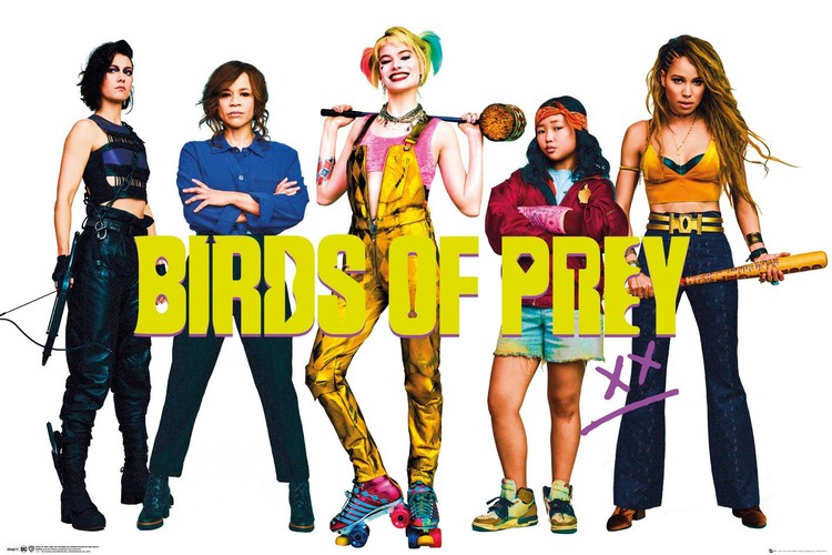 Plakát, Obraz - Birds of Prey: Podivuhodná proměna Harley Quinn - Group, (91.5 x 61 cm)