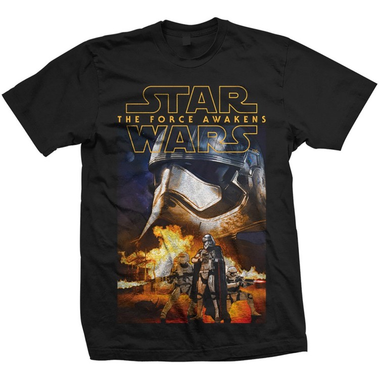 T-Shirt Star Wars - Phasma & Troopers