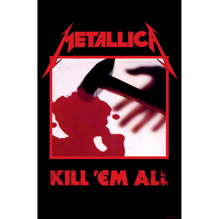 Textilposter Metallica - Kill Em All