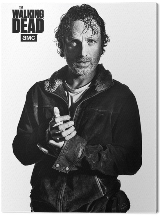Billede på lærred The Walking Dead - Rick