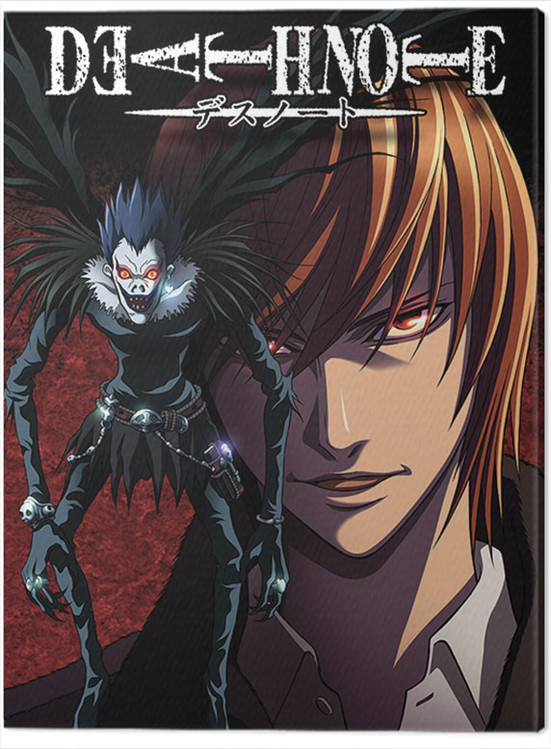 Obraz na plátne Death Note - Light and Ryuk