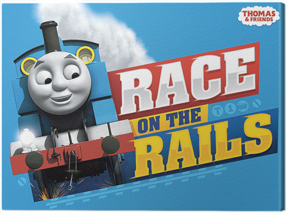 Obraz na płótnie Thomas & Friends - Race on the Rails