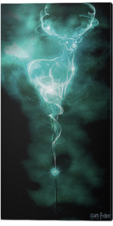 Obraz na płótnie Harry Potter - Stag Patronus