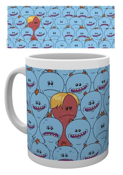 Koffie mok Rick & Morty - Meeseeks Wall