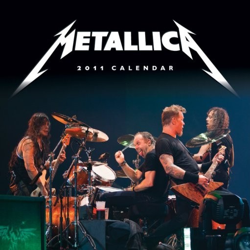 Kalendář 2027 Kalendář 2011 - METALLICA