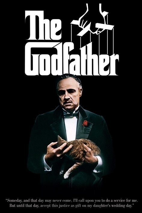 Plakát THE GODFATHER - colour cat