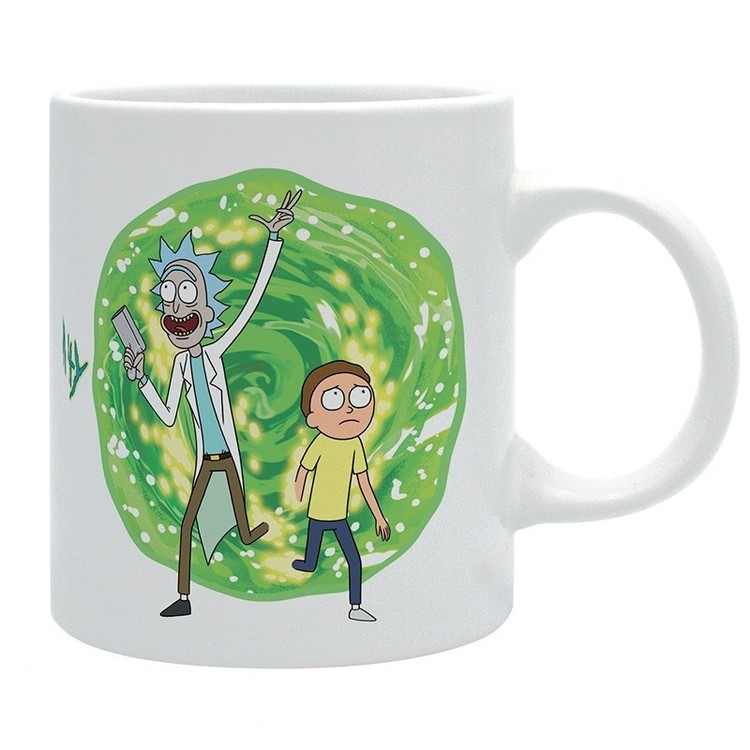 Koffie mok Rick & Morty - Portal