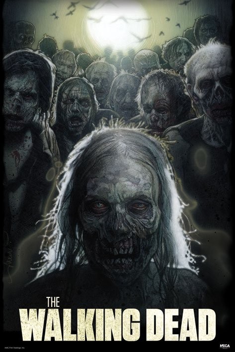 Poster The walking dead – zombies