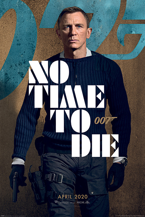 Plakát James Bond - No Time To Die