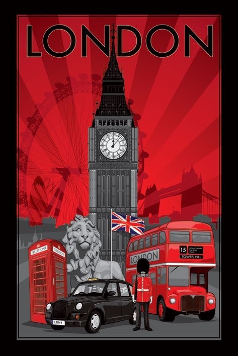 Poster London Decoscape