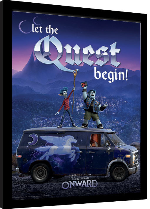 Gerahmte Poster Onward - Guinevere Quest