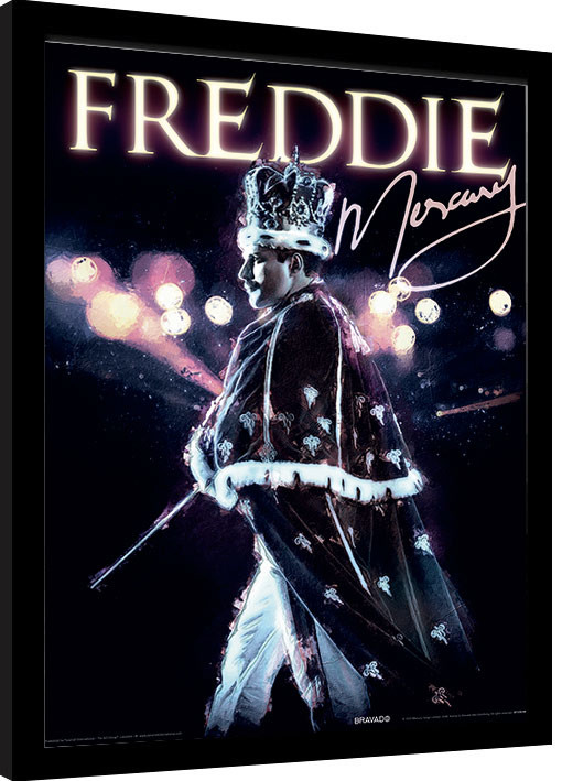 Poster incorniciato Freddie Mercury - Royal Portrait