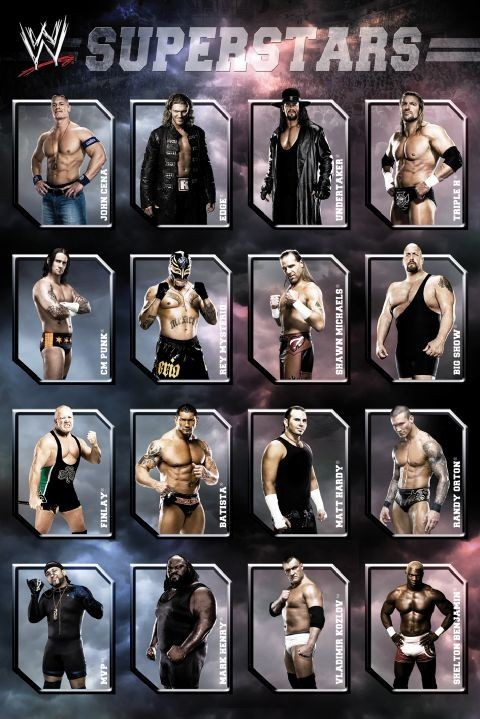 Poster WWE - compilation