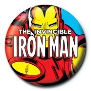 Button MARVEL - iron man