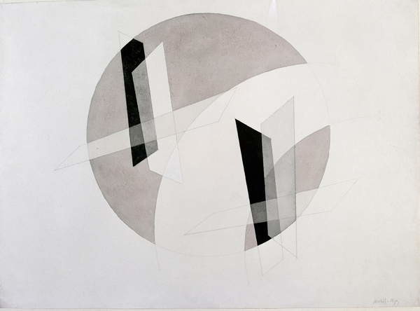 Obrazová reprodukce Untitled Mixed Media by Laszlo Moholy-Nagy   New York, Museum of Modern Art, Moholy-Nagy, Laszlo, 40 × 30 cm