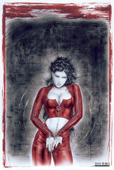 Poster Luis Royo - prohibited 3