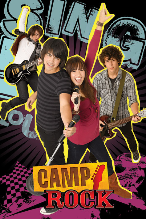 Poster CAMP ROCK - group
