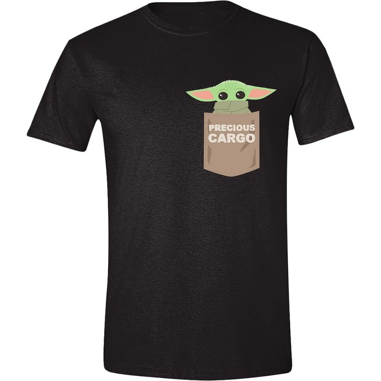 Tričko Star Wars: The Mandalorian - The Child Pocket