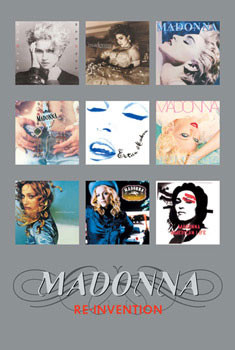 Plakát Madonna - album covers silver