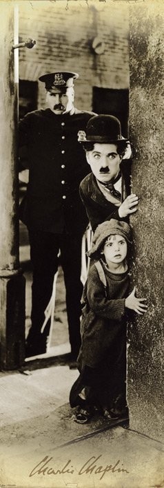 Poster CHARLIE CHAPLIN - the kid