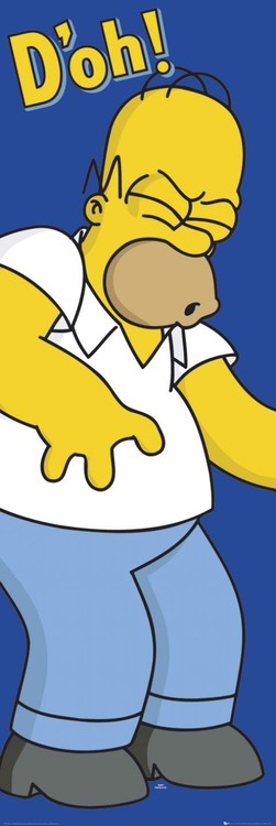Poster THE SIMPSONS - do'h