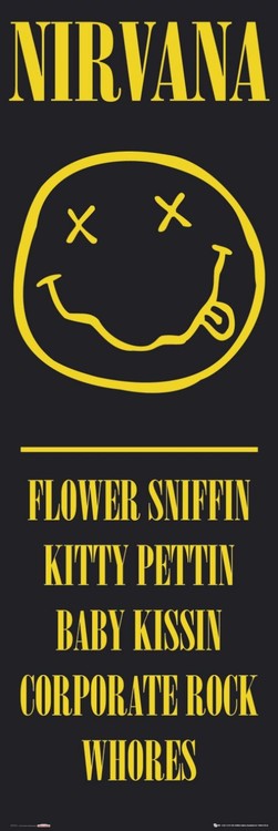 Poster Nirvana – smile
