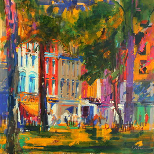 Obrazová reprodukce Mayfair, Graham, Peter, 40 × 40 cm