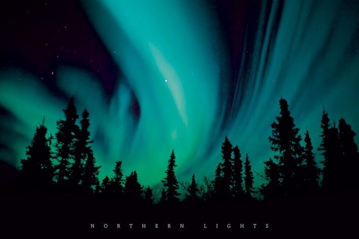 Plakat Nothern lights