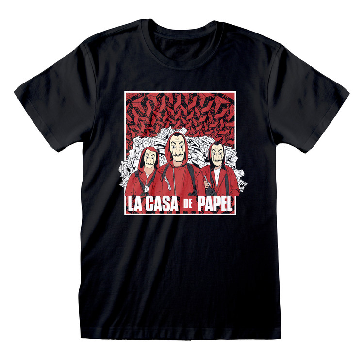 T-Shirt Haus des Geldes (La Casa De Papel) - Group Shot