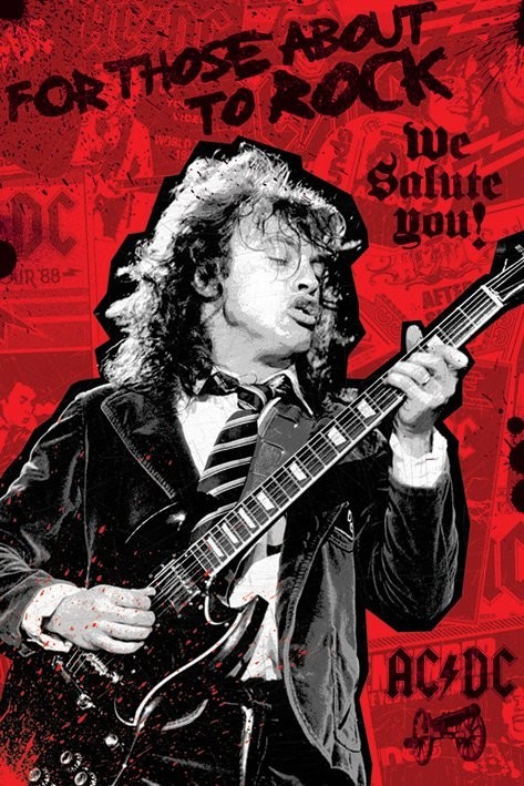 Poster AC/DC - for those about to Rock