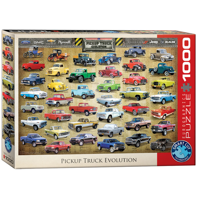 Puzzle Pickup Truck Evolution