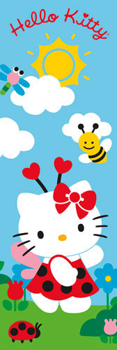 Poster HELLO KITTY - blue