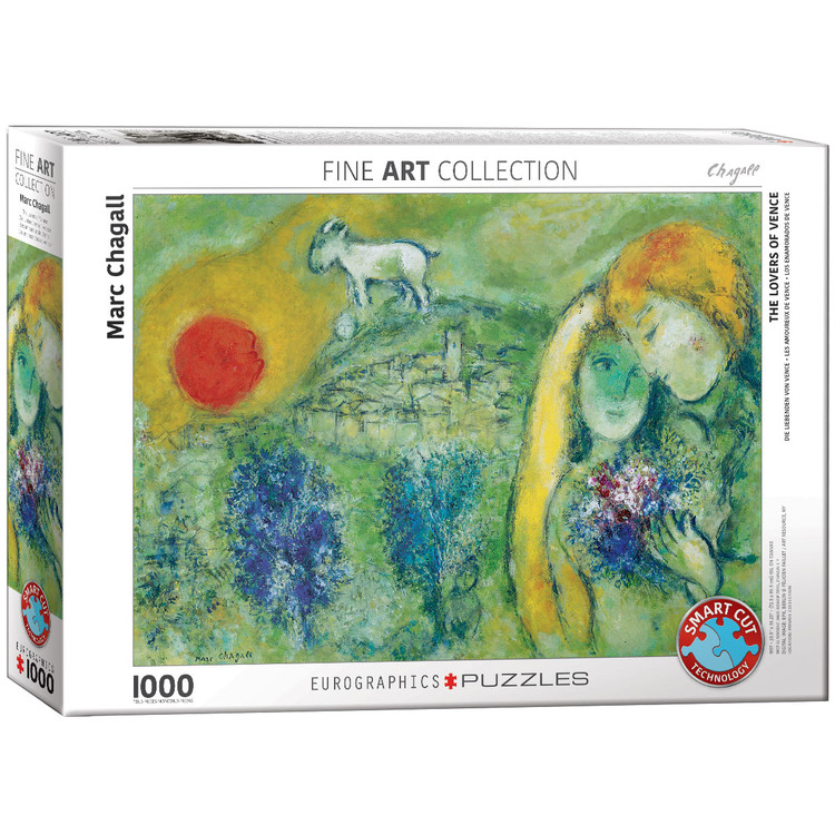 Puzzle Marc Chagall - The Lovers of Vence