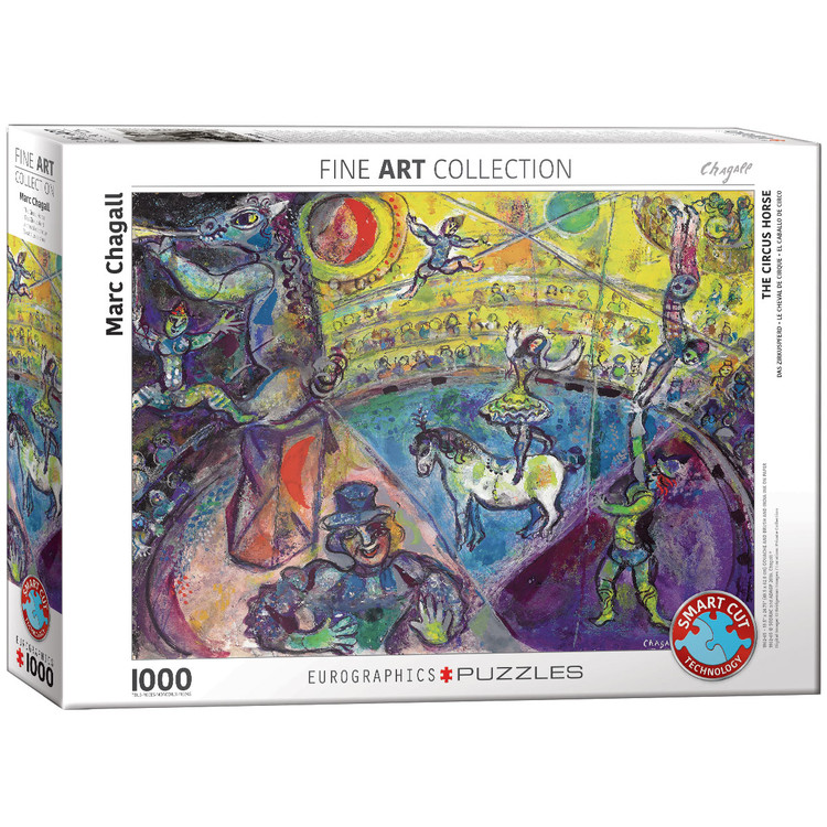 Puslespill Marc Chagall - The Circus Horse