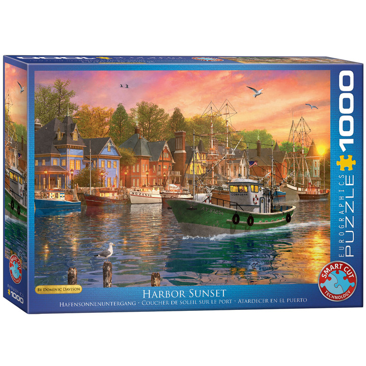 Puzzle Harbor Sunset