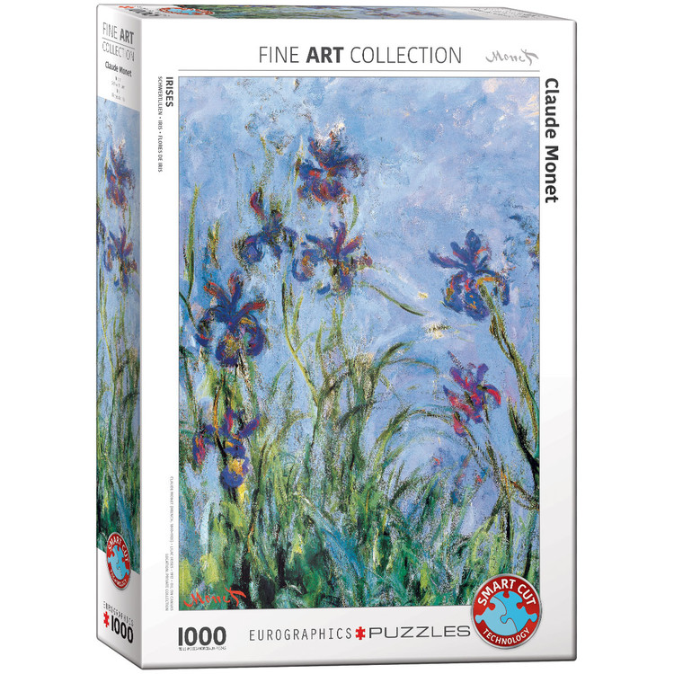 Puzzle Irises by Monet (Detail)