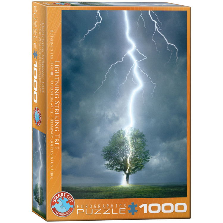 Pussel Lighting Striking Tree